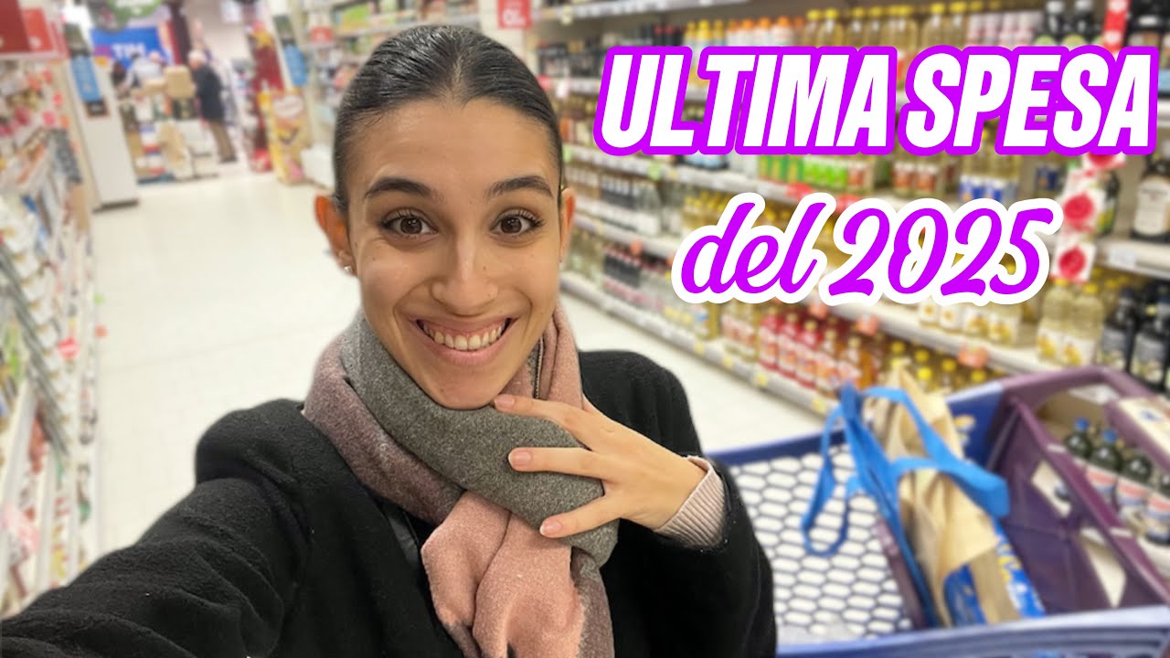 ULTIMA SPESA DEL 2025: vi porto con me + svuota la spesa / tina official channel