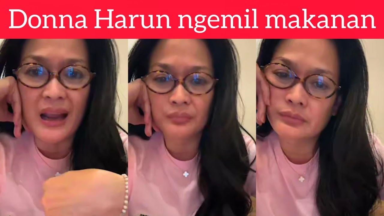Donna Harun lagi tinggal diluar negeri bersama suaminya