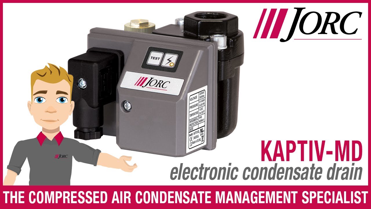 KAPTIV-MD | Electronic zero air loss condensate drain