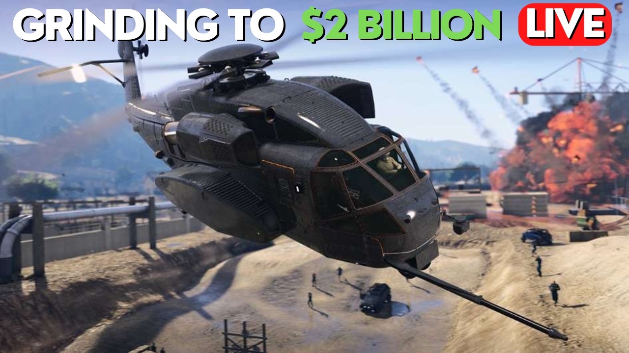 GTA Online - Grinding To $2 Billion And Helping Subs - #1296 LIVE