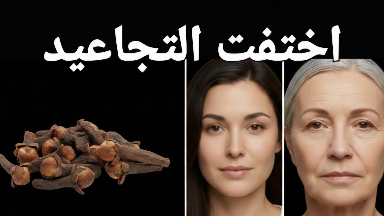القرنفل والماء ‼️نصحني بيها طبيب التجميل اختفت التجاعيد ف ثواني ‼️احصلي علي بشره بيضاء مشدوده 