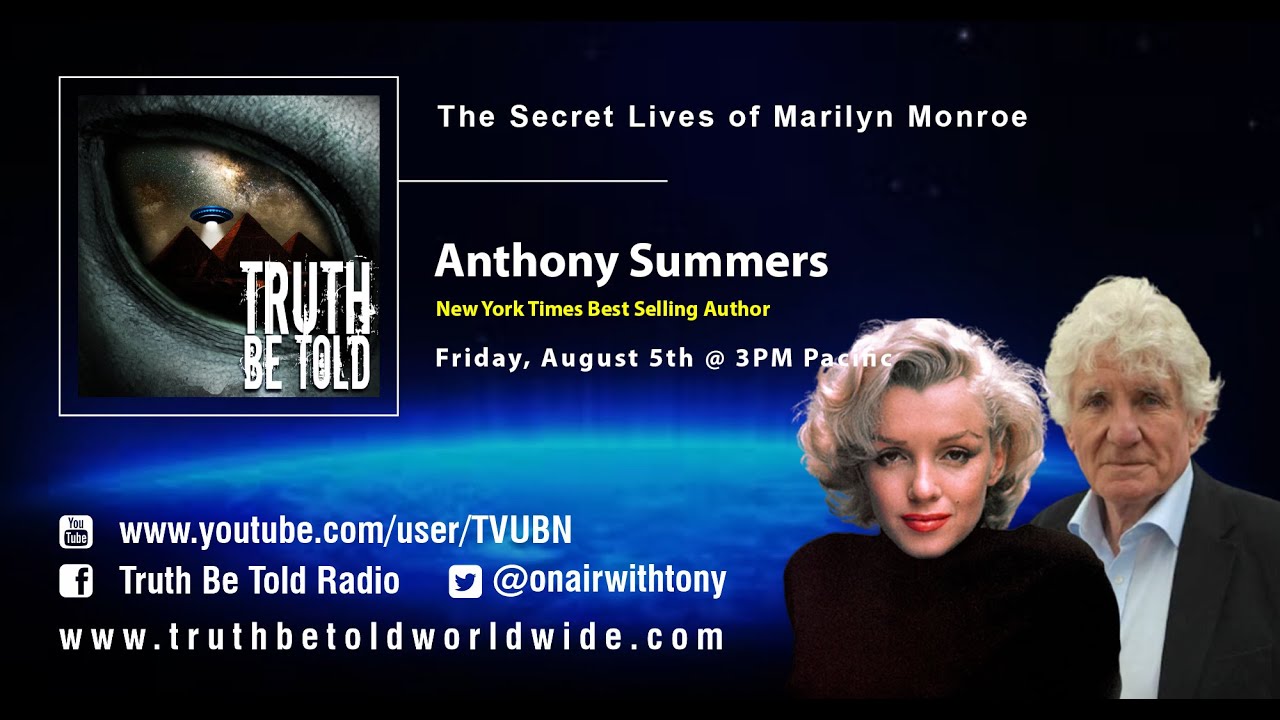 The Secret Lives of Marilyn Monroe: NYT Best Selling Author Anthony Summers