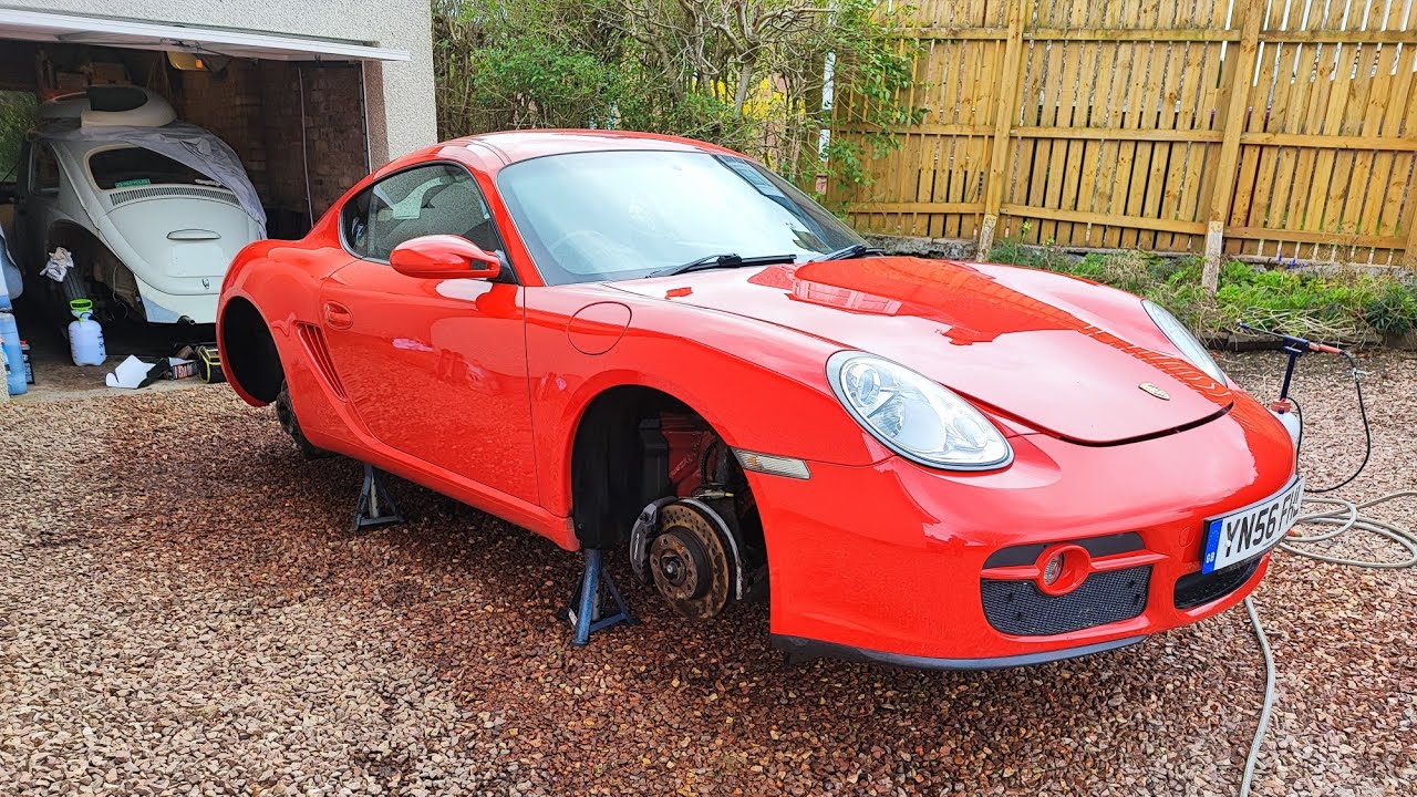 Porsche 987 Boxster/Cayman Exhaust Flange Stud Removal
