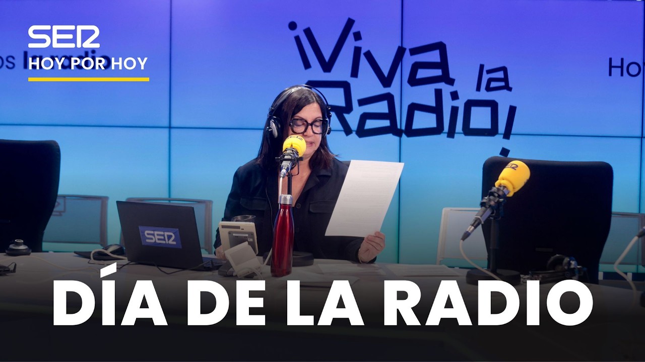 🥳📻 'HOY POR HOY' con ÀNGELS BARCELÓ celebra el DÍA de la RADIO