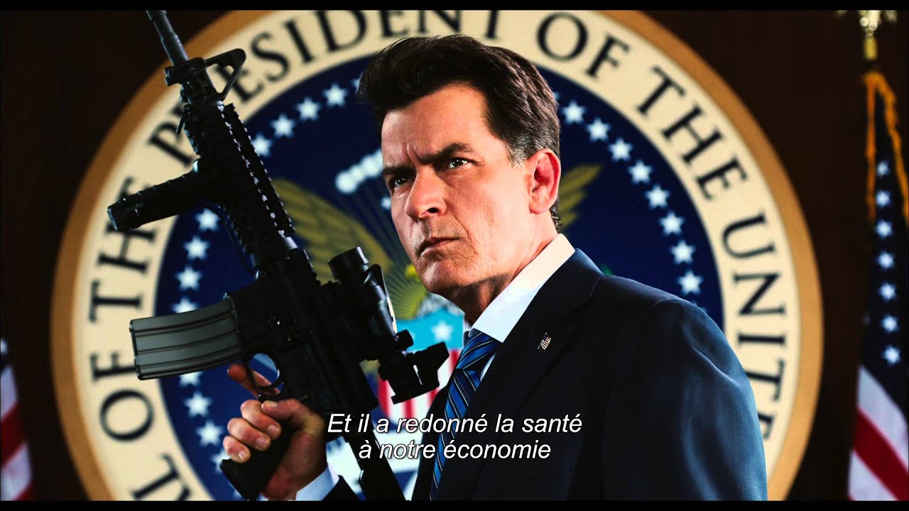 MACHETE KILLS - Extrait 2 - VOST - Carlos Estevez (Charlie Sheen)