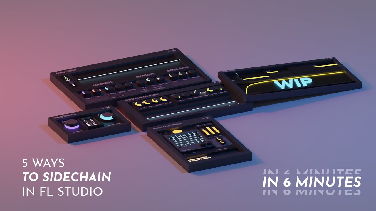 5 Ways to Sidechain in 6 Minutes | FL Studio