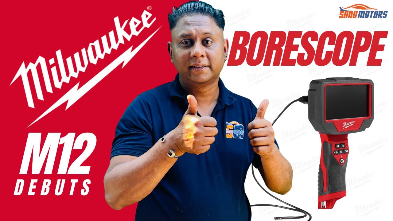 Milwaukee M12 Borescope Review | Dual Camera for DPF & Engine || Sanu Motors