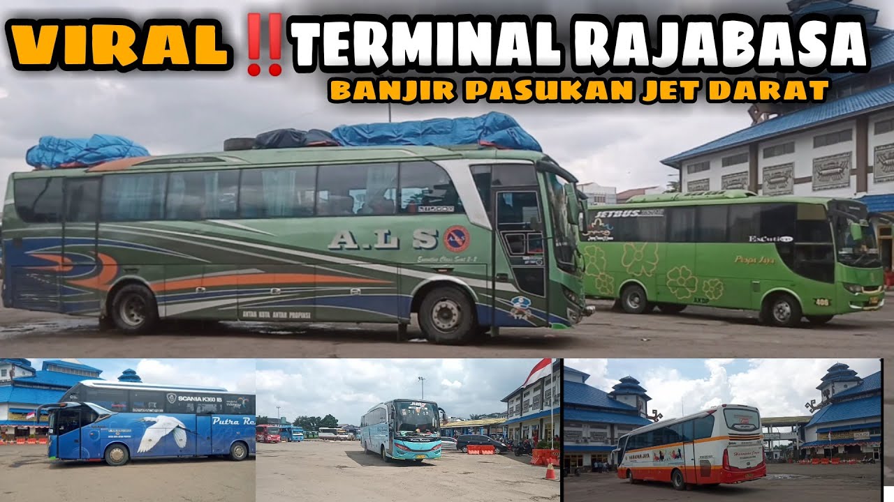 VIRAL‼️ TERMINAL RAJABASA KEBANJIRAN PASUKAN JET DARAT