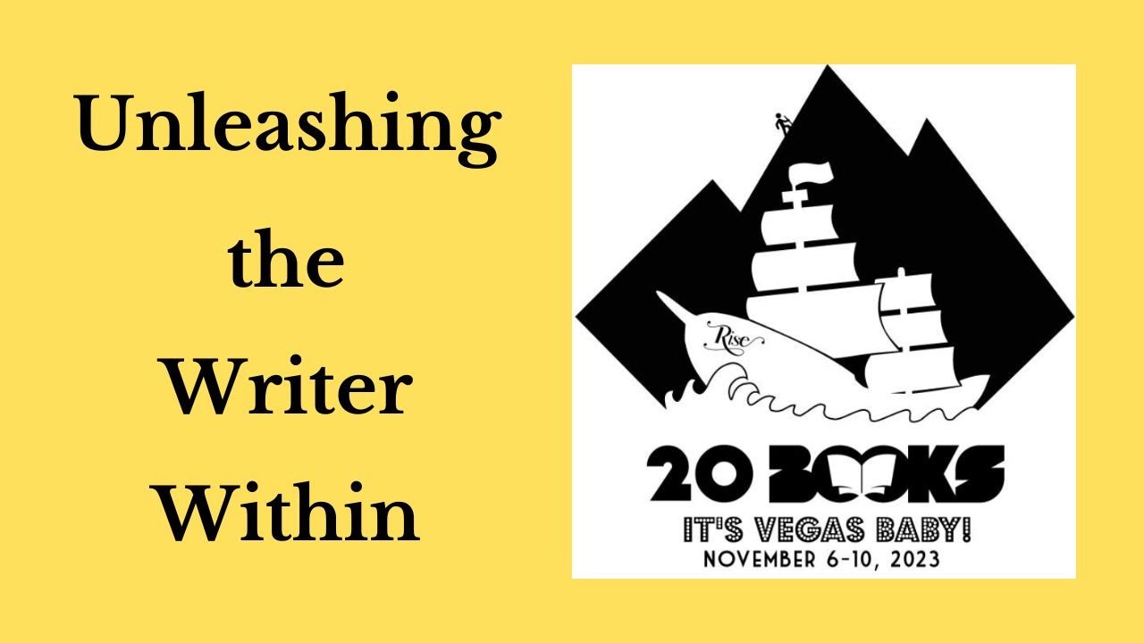 20Books Vegas 2023 Day 1 – Unleashing the Writer Within