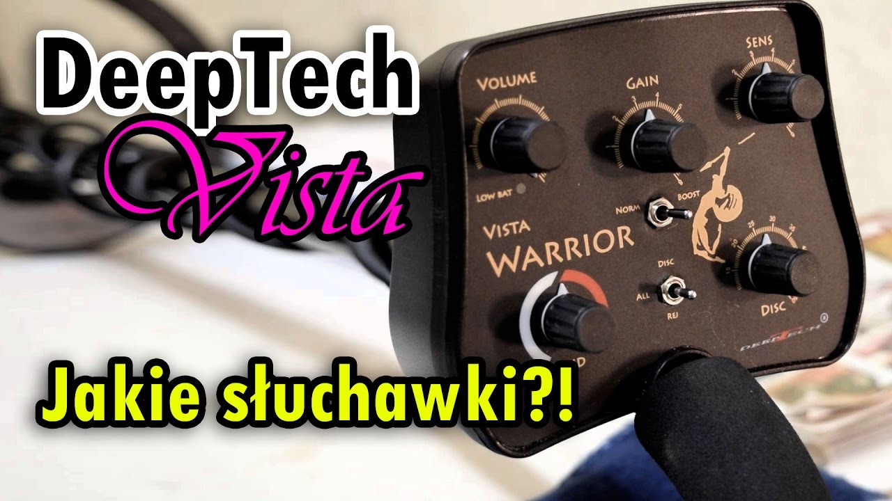 Jakie słuchawki do wykrywaczy DeepTech Vista? (Subtitles)