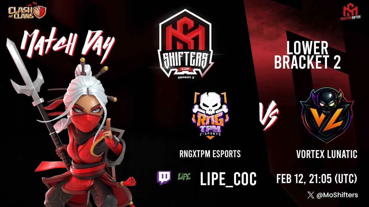 RNG X TPM VS Vortex Lunatic | Shifters Cup