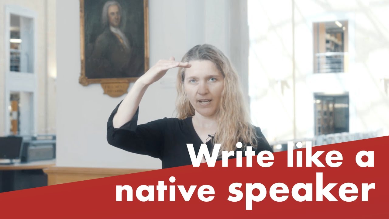 Seven Ways to Write Like a Native Speaker // Coffee Lecture 2020/2