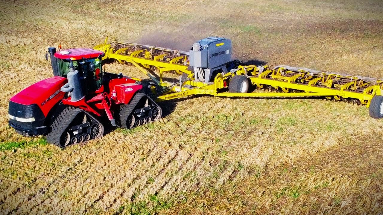 620 CASE ih Quadtrac & Degelman strawmaster x