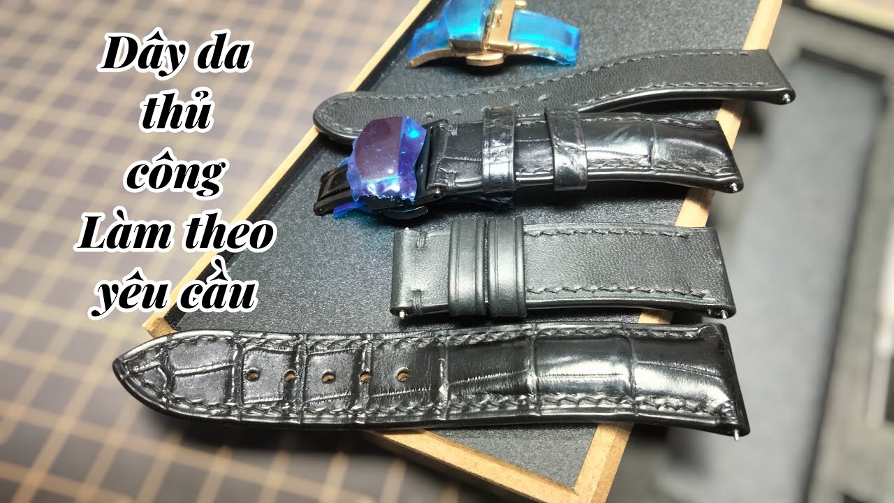 Dây da thủ công sản phẩm của A Hậu Phạm