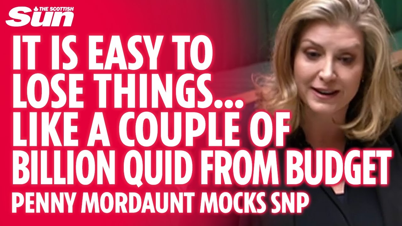 Penny Mordaunt mocks SNP for finding missing Stone of Destiny piece