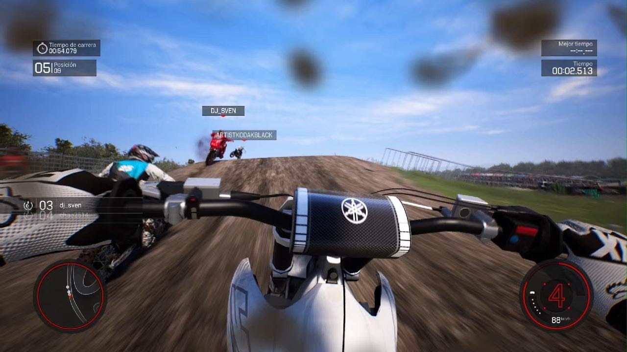 INCREDIBLE BATTLE AT MATTERLEY BASIN YAMAHA MXGP21 PS5
