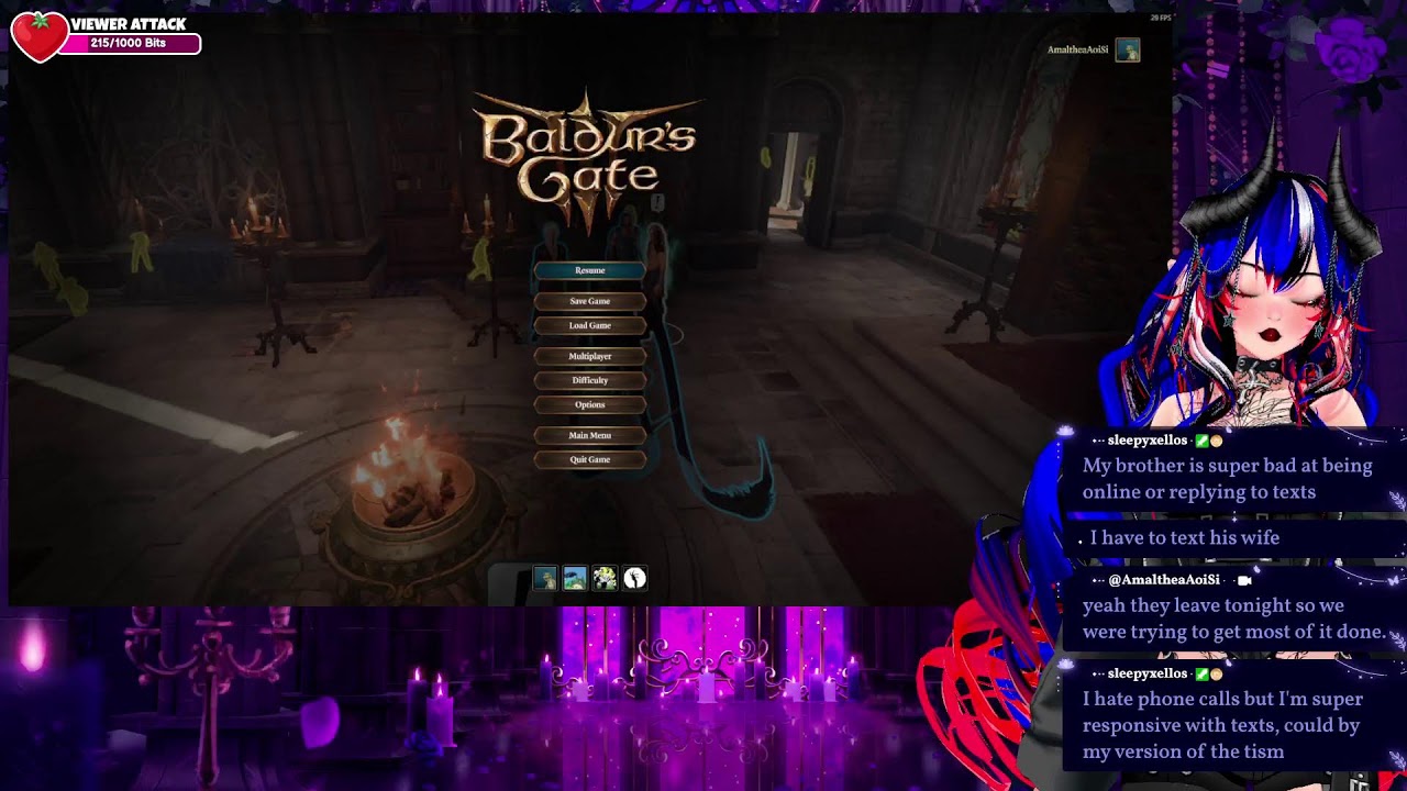 Grack Pack Game Time: Balders Gate 3 Act 3 EP  17B 💚 LIVE 1/17/26 💚 AmaltheaAoiSi & the Grack Pack
