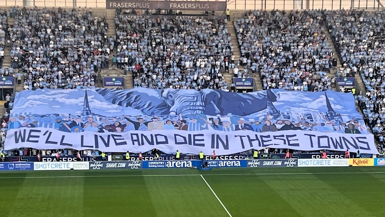 Coventry City sing WLADITT at Hillsborough
