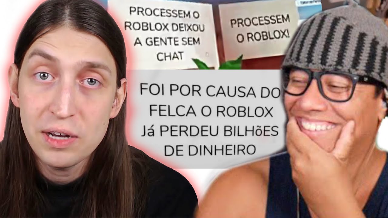 A GREVE DO ROBLOX: OS MEMES DO FELCA E ROBLOX (impossível não rir)