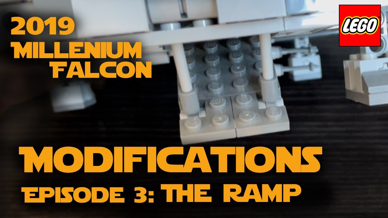 2019 Millenium Falcon mods, Episode III: The ramp