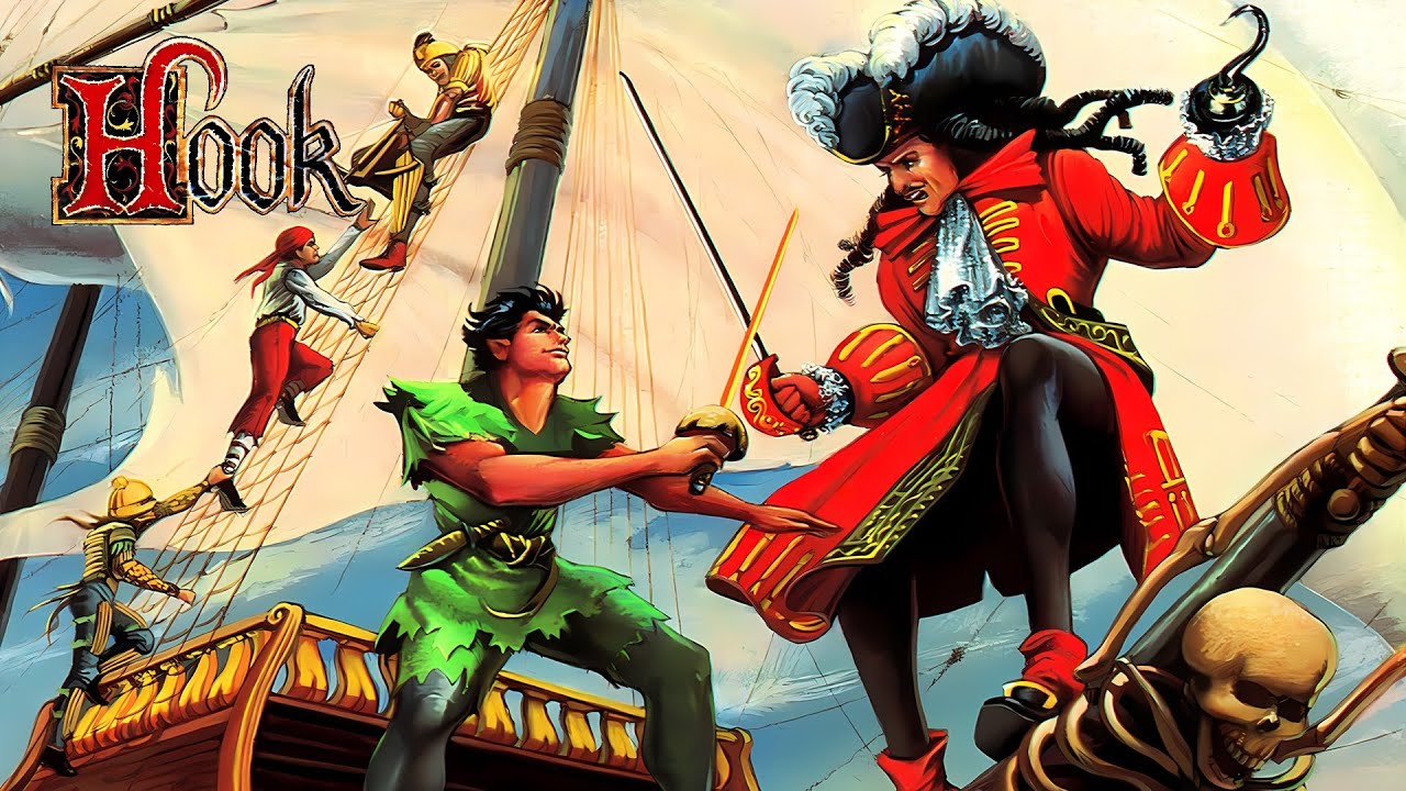 Hook Peter Pan Arcade Full Game Gameplay Walkthrough 4 Players Coop No Commentary