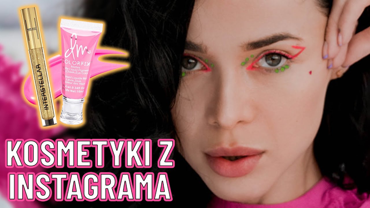 Makijaż z TIK TOKA i INSTAGRAMA - test kosmetyk&oacute;w beauty guru