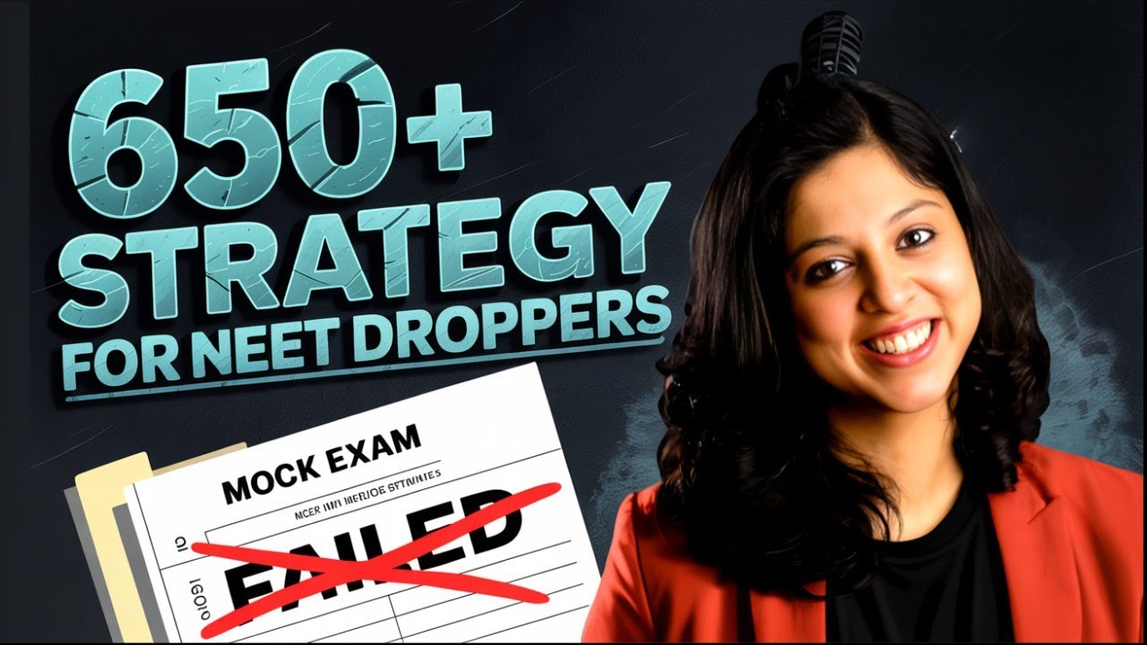 What's the BEST NEET 2026 Dropper Strategy for Success?  Dr. Vani Sood