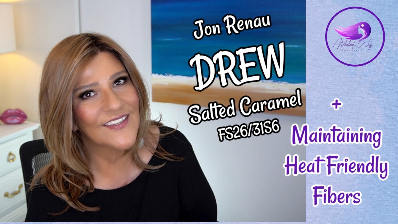 Jon Renau | Drew | Salted Caramel FS26/31S6 | Wig Review + HOW I CARE FOR MY HEAT FRIENDLY FIBERS