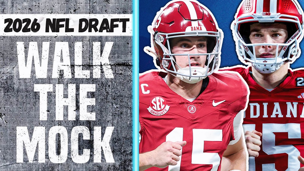 Four Round 2026 NFL Mock Draft | Walk he Mock
