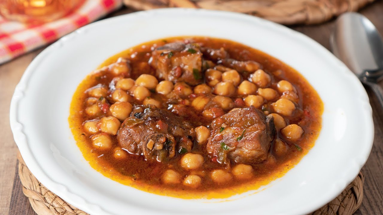 Guiso de Garbanzos con Costillas: Receta F&aacute;cil y Deliciosa