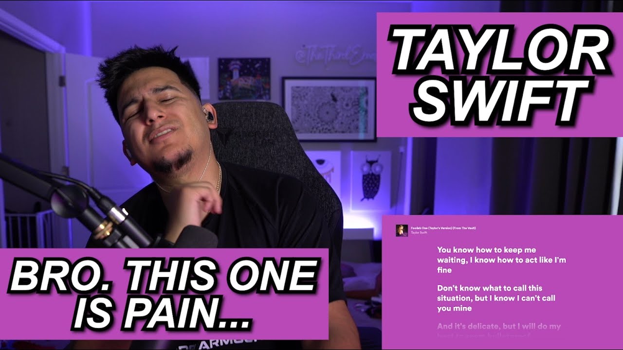 FIRST REACTION - taylor swift 'foolish one' from the vault