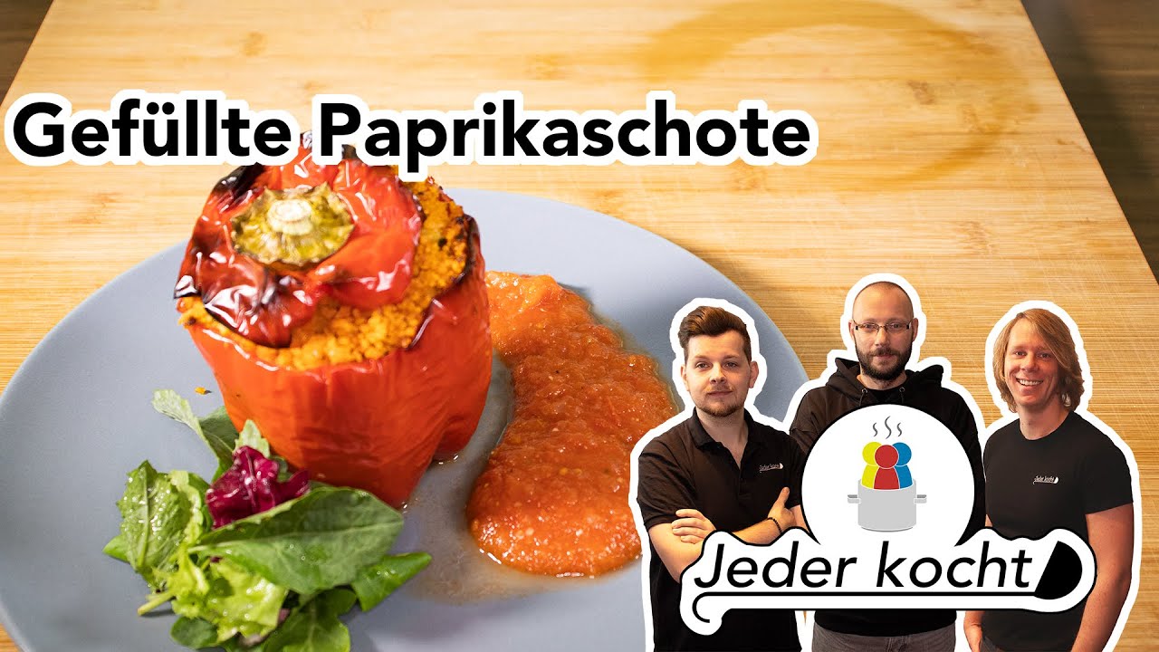 Jeder kocht - Gef&uuml;llte Paprikaschote