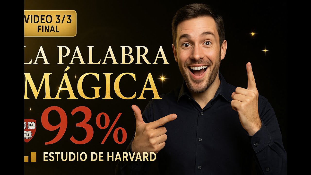 La Palabra Mágica que Hace Que la Gente Diga SÍ (93% de Efectividad Comprobada)