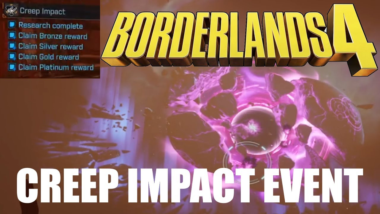 Borderlands 4: Creep Impact Event Platinum Completion
