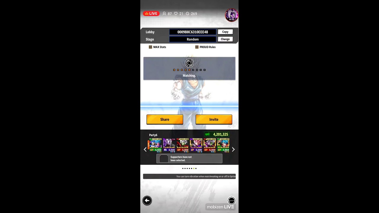 Dragon Ball Legends Viewer Battles #dbl #shorts #pvp #dblegends