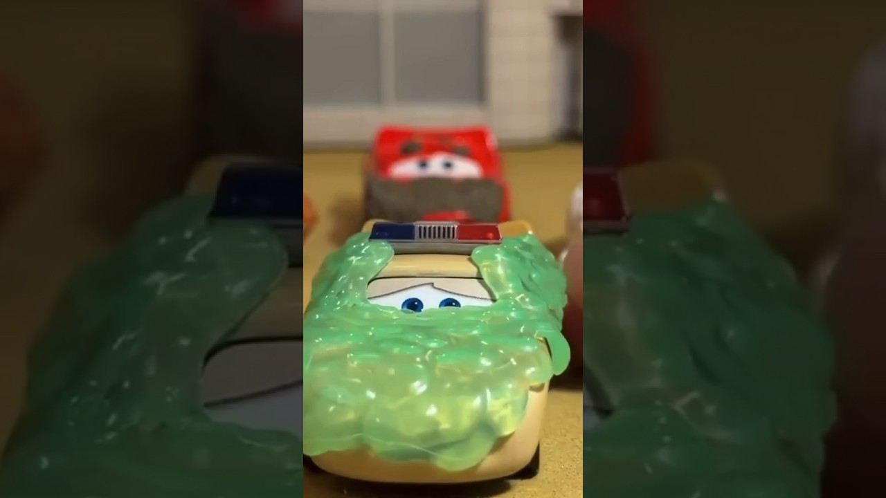 SLIME Lightning McQueen Deputy Hazard - Best McQueen Variant? Cars on the Road #DisneyCars 2024