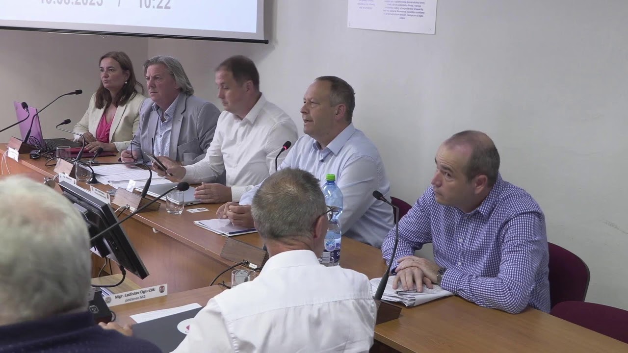 23. zasadnutie Mestského zastupiteľstva v Levoči