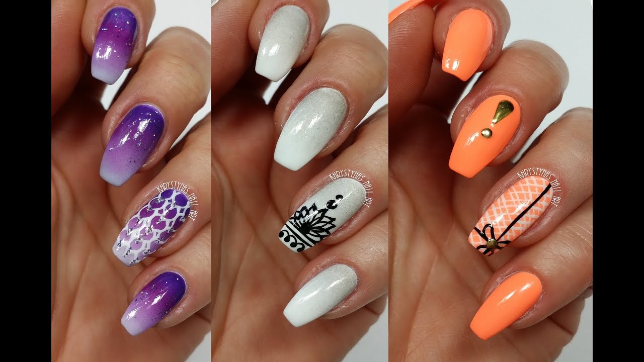 Accent Nail Ideas! Freehand #4