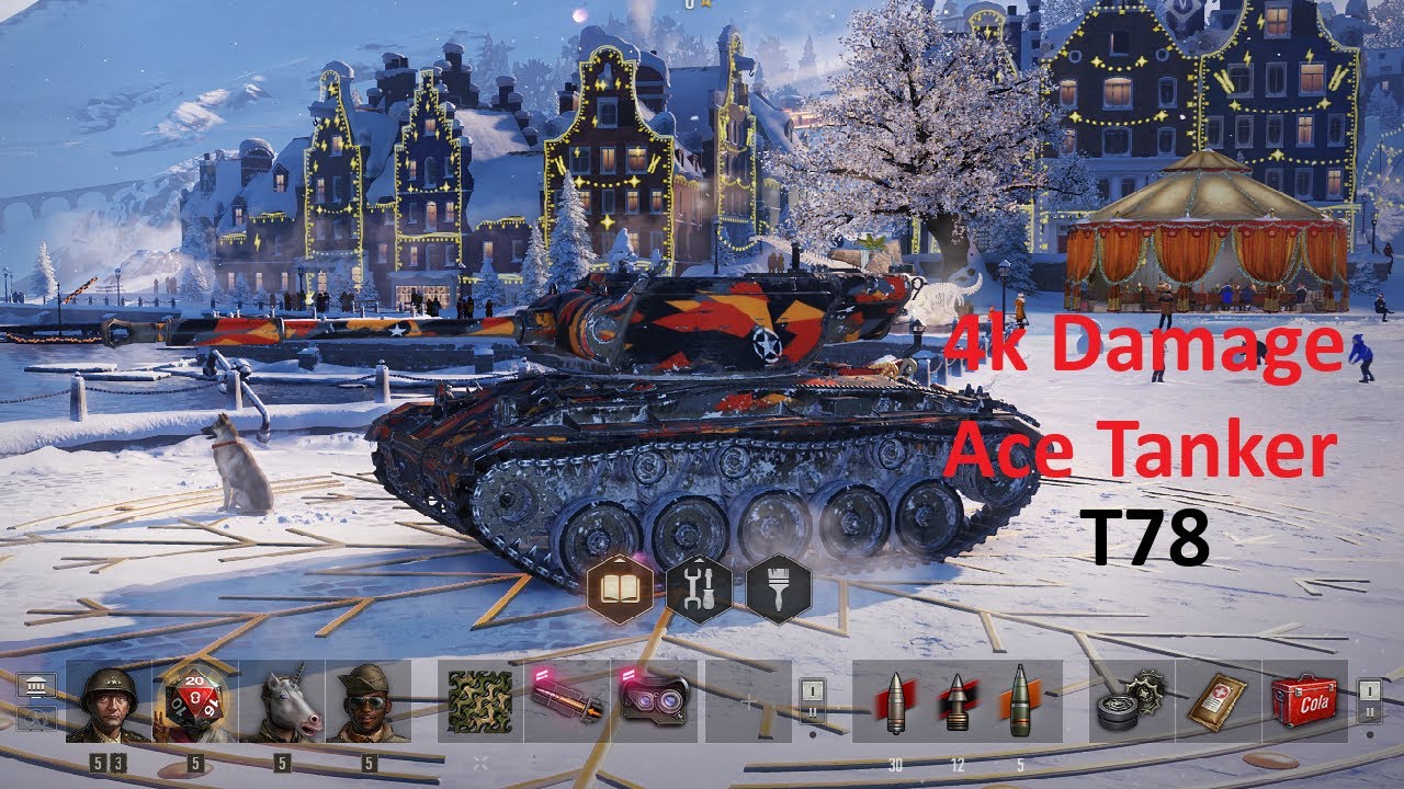 T78 4k Damage with Ace Mastery - No Commentary
