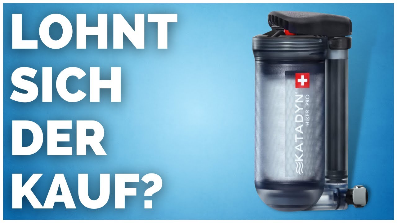 Katadyn Hiker Pro ► Wasserfilter im Test ► [KURZ & KOMPAKT] zusammengefasst