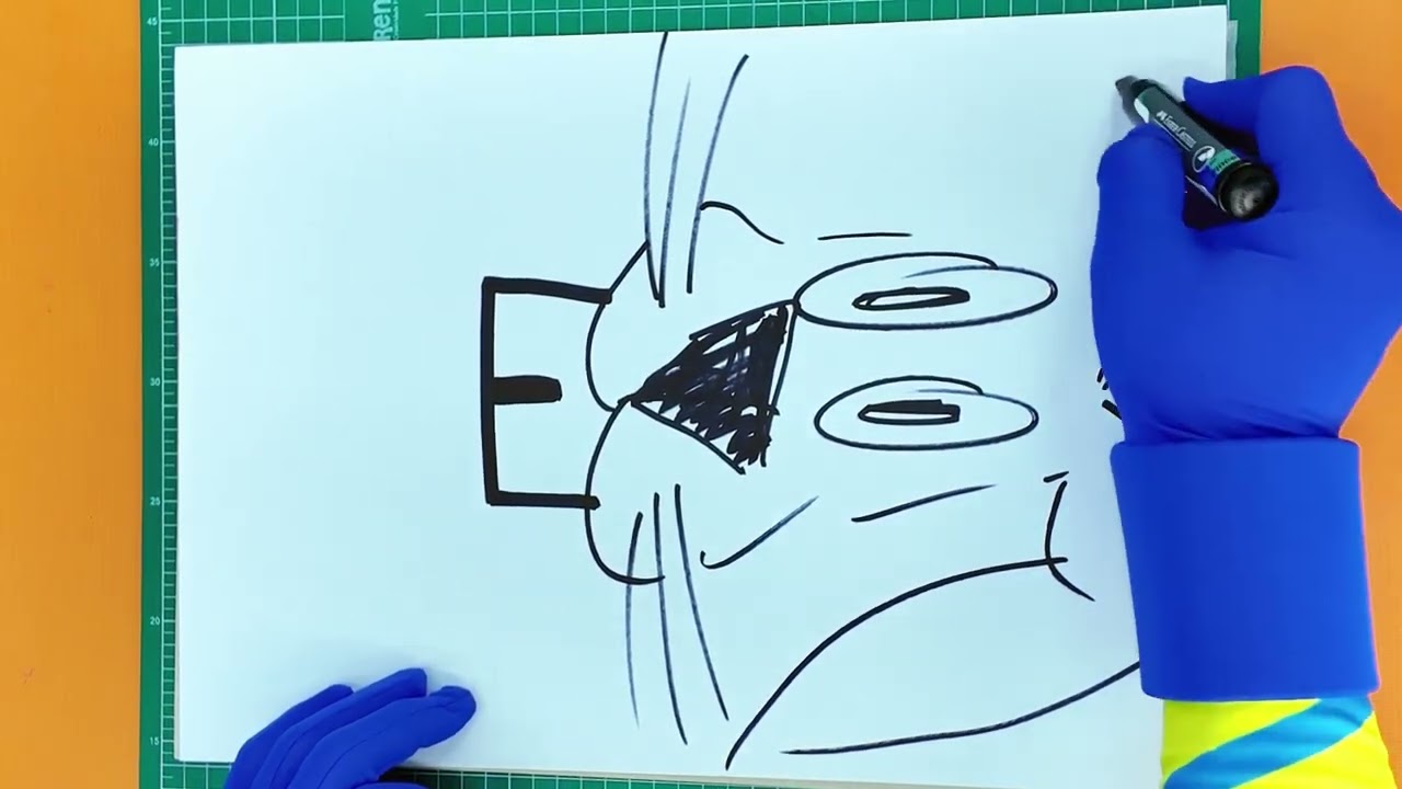 DESENHANDO COM VOGAIS | ARTE DIY | MUNDO DE KABOO