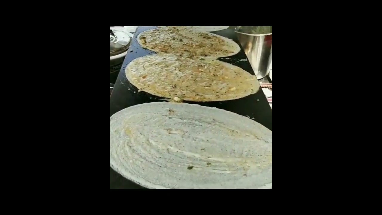Raichur street food ,special cheese dosa 😍😍                                            #2