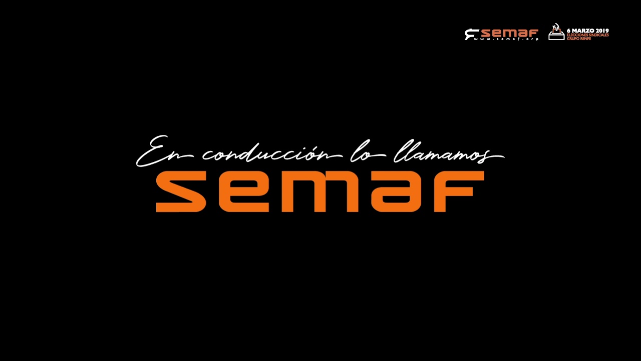 En conducci&oacute;n lo llamamos....... SEMAF