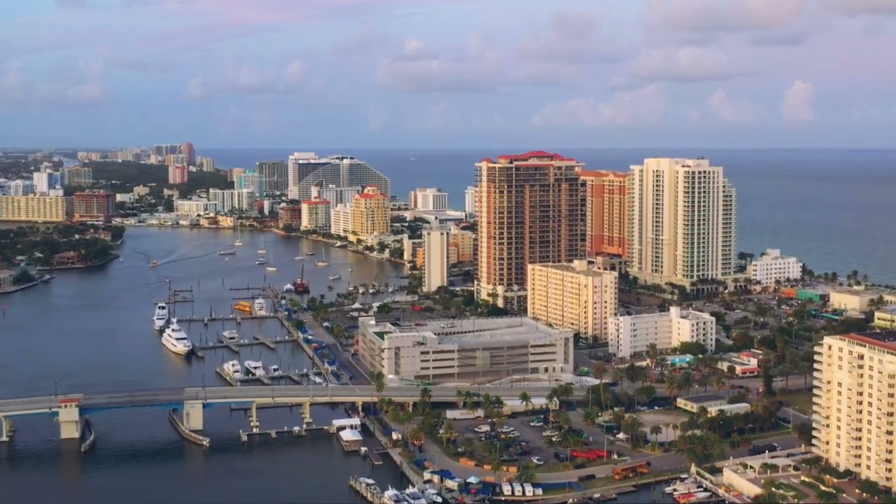 Fort Lauderdale, Florida, USA 🇺🇸 | 4K Drone Footage