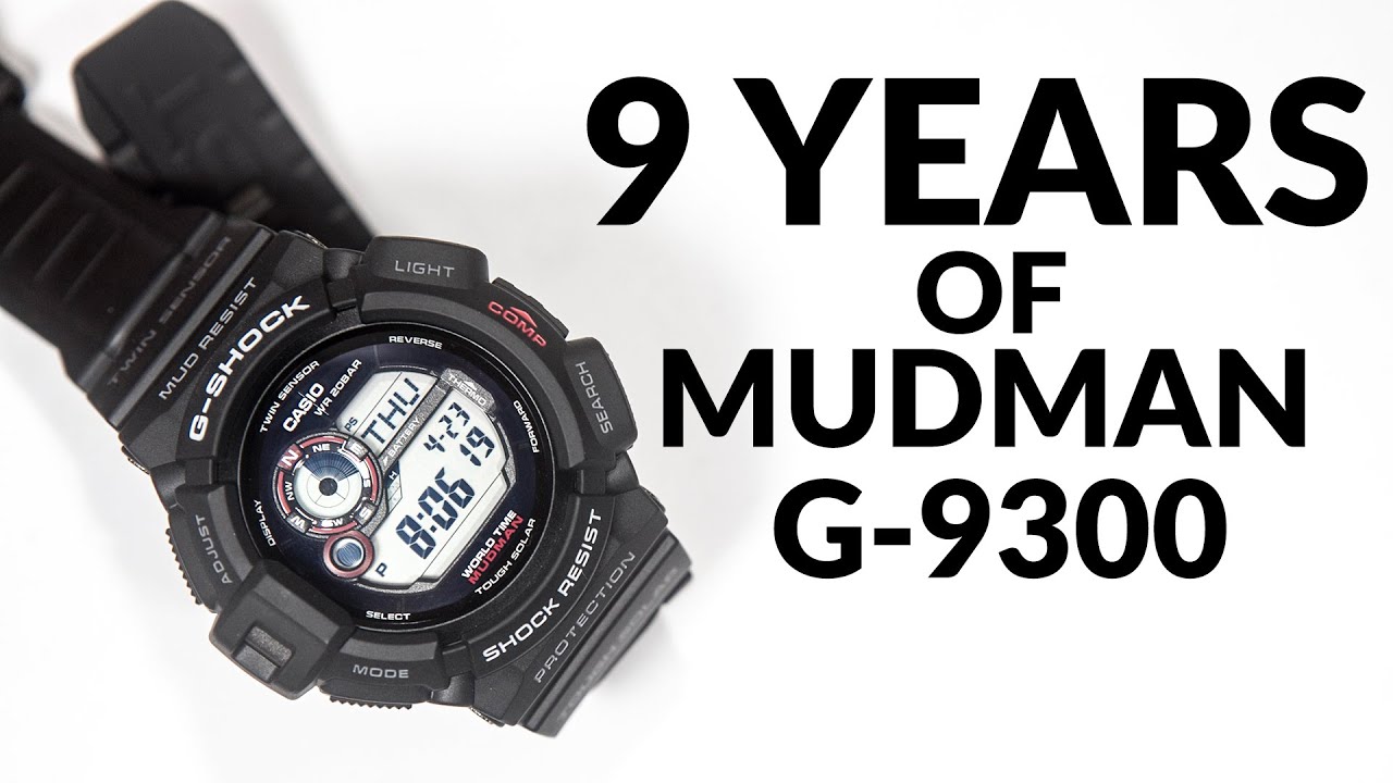 9 YEARS OF G-SHOCK MUDMAN G-9300-1