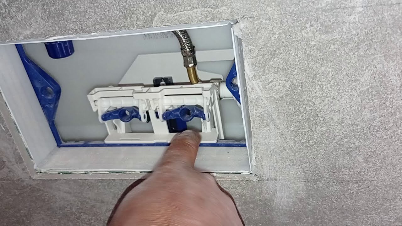 #حمام_دفن طريقة تركيب زر مرحاض الدفن  The method of installing the burial toilet button