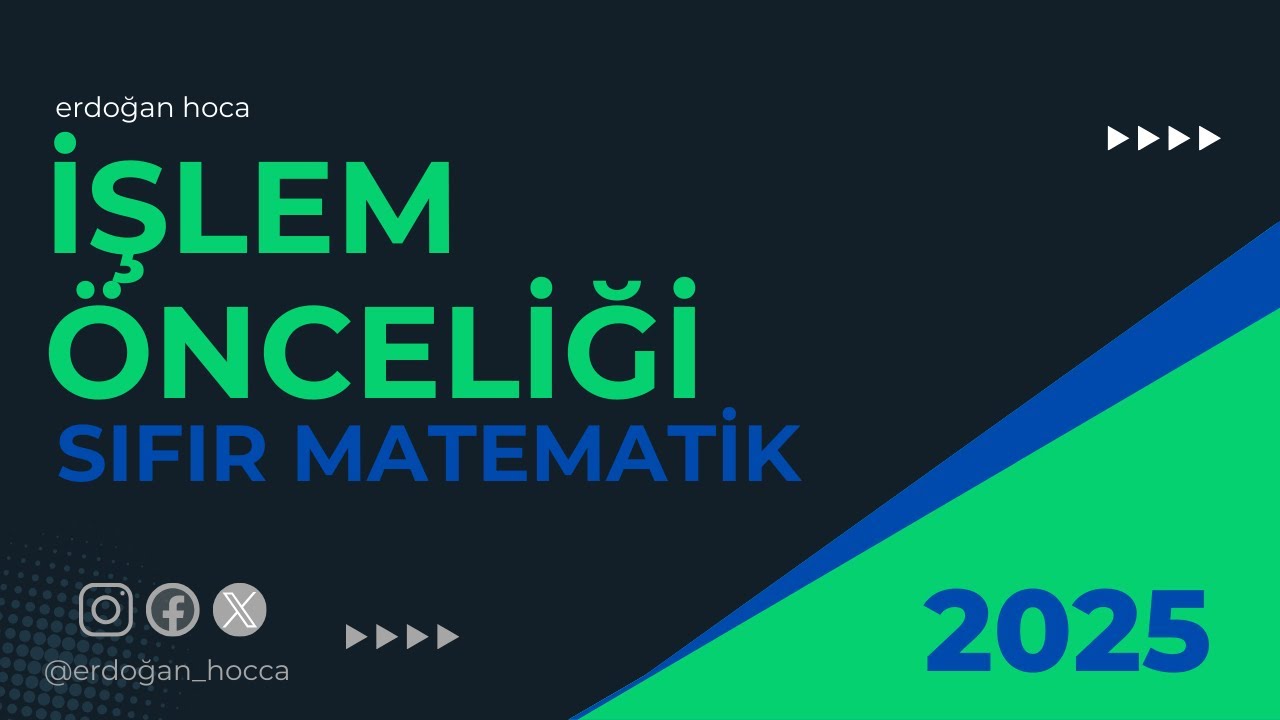 İŞLEM ÖNCELİĞİ