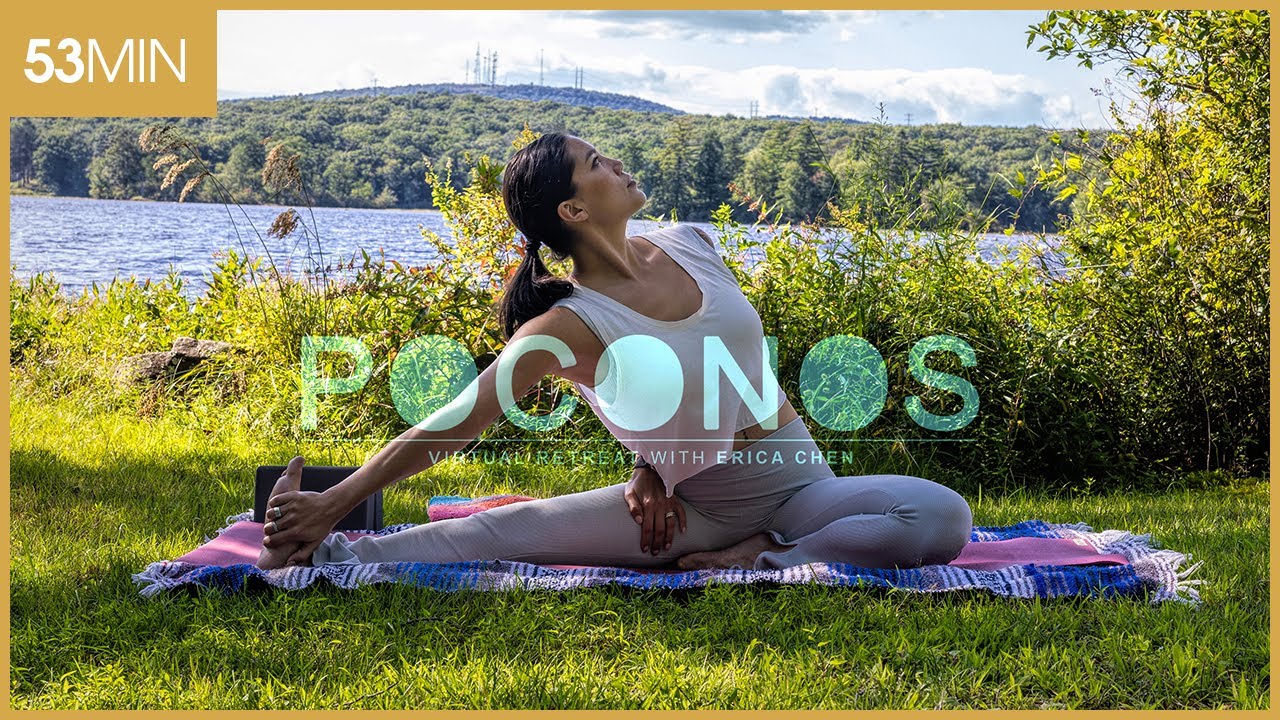 53 Min Yoga | Grounding Hip Flow to Center the Body
