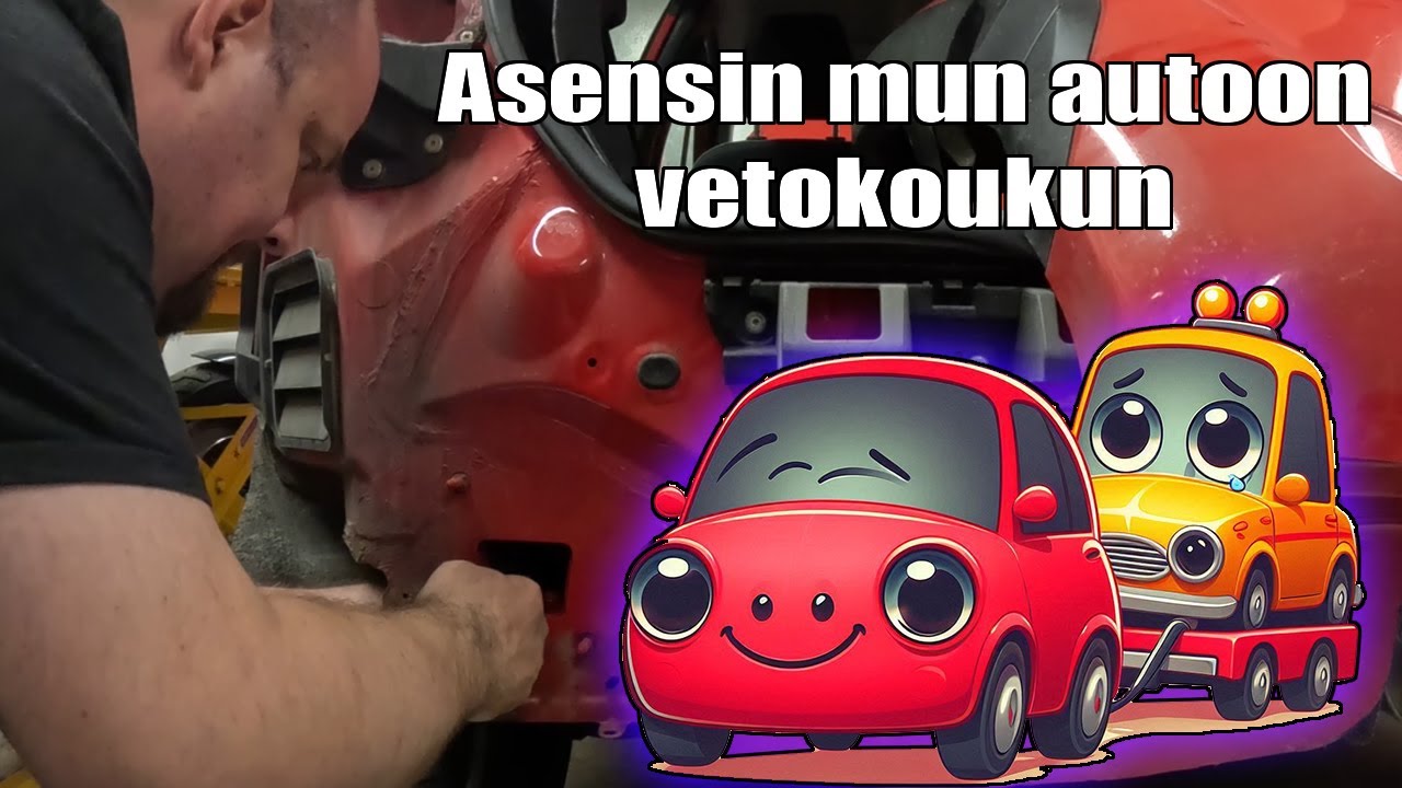 Vetokoukun asennus Ford Fiestaan