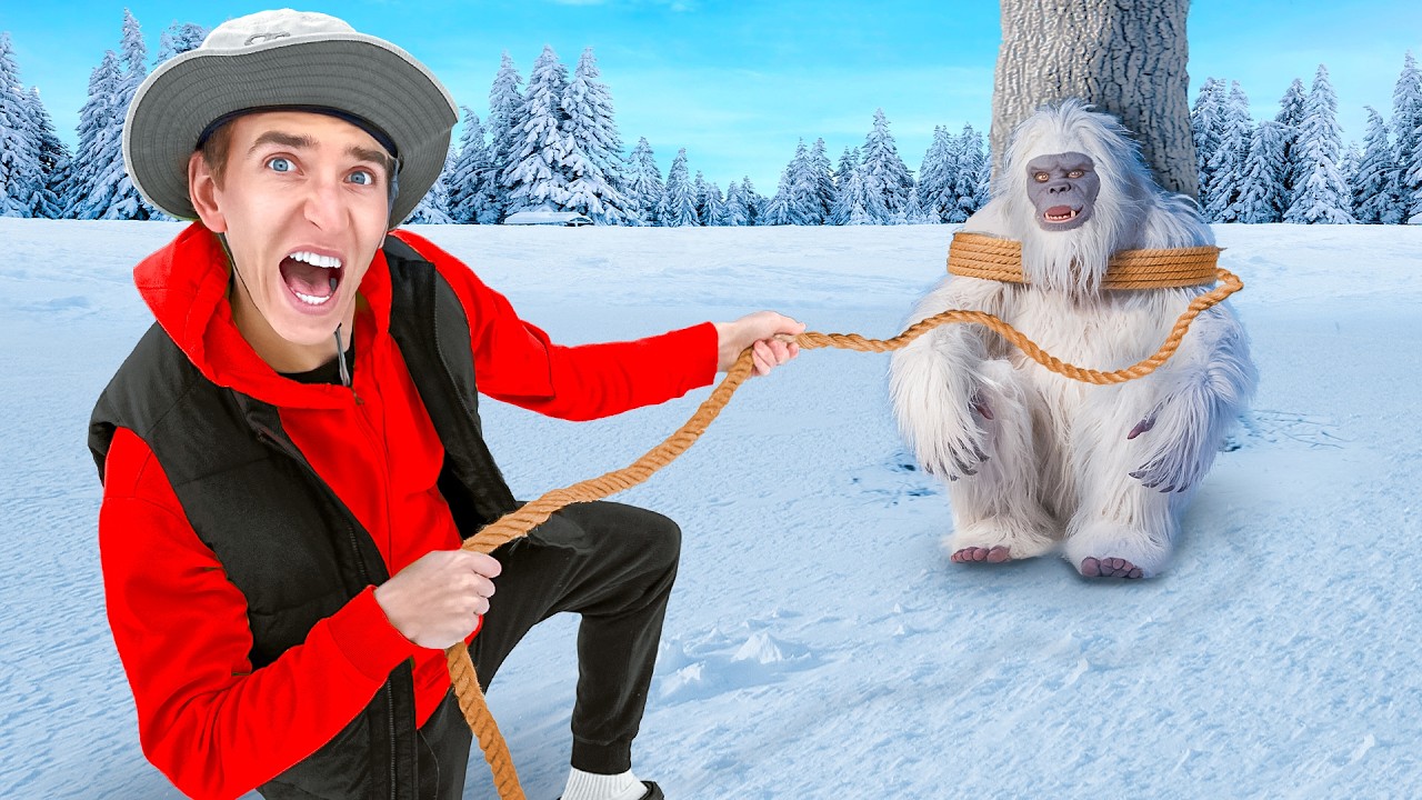 I CAUGHT The ICE MONSTER!!